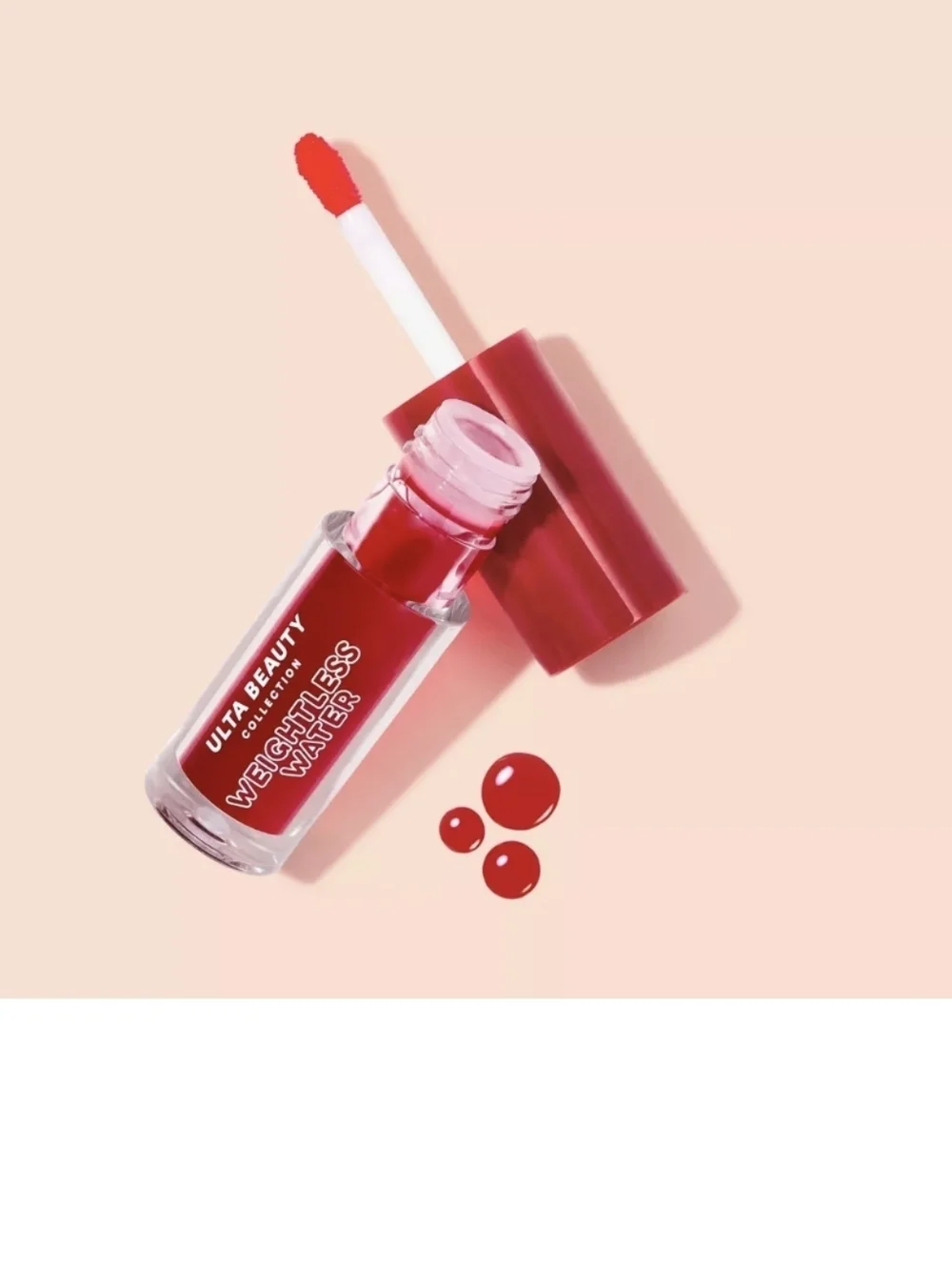 Ulta Beauty Weightless Water Lip Stain: Cherry Pie (Red Tinted Stain), 3ml, New